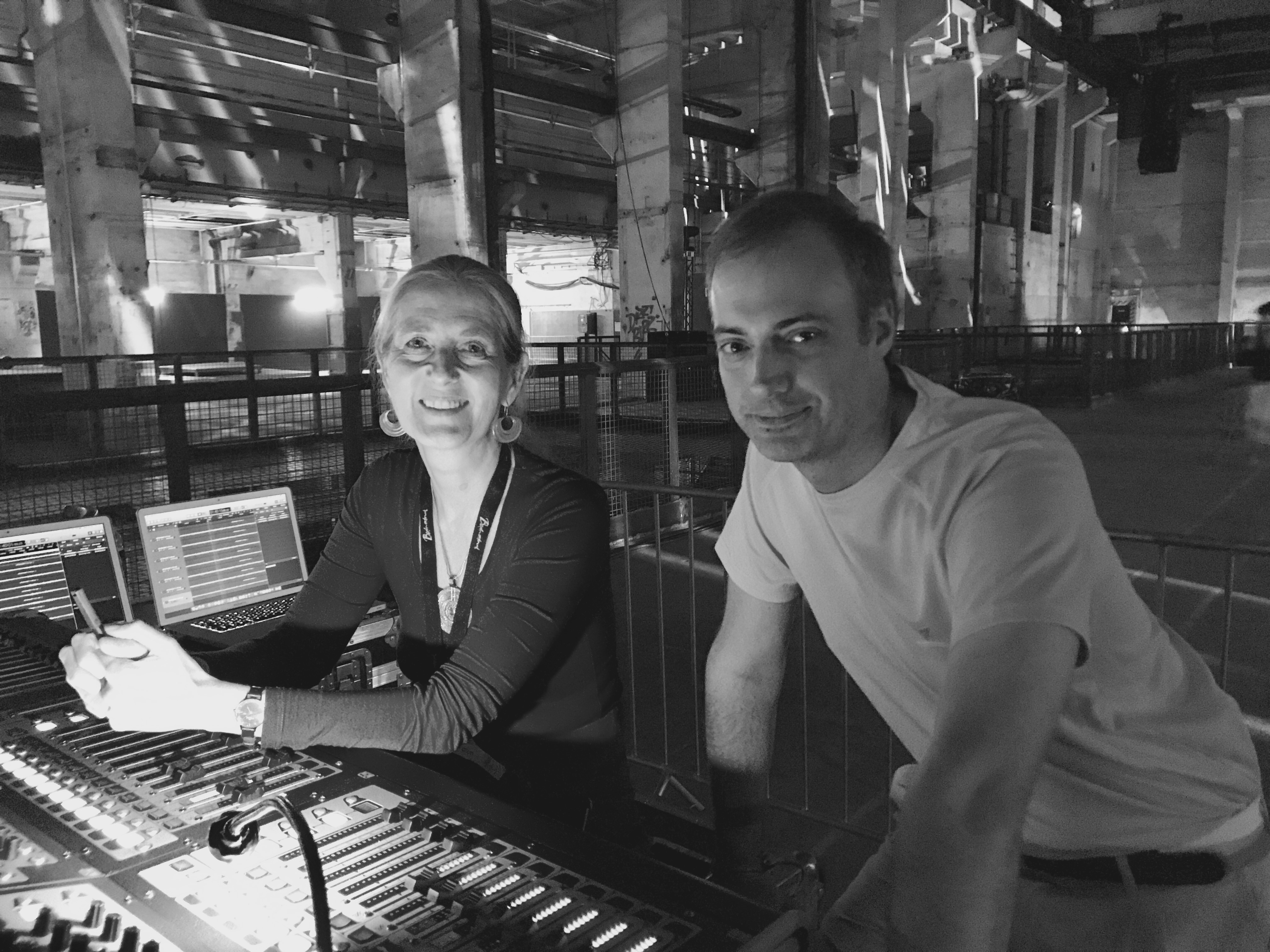Juan Verdaguer with Kathinka Pasveer in Berlin, 2017