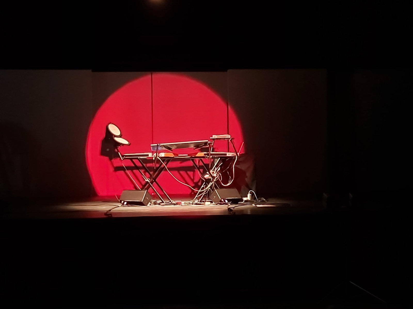 Setup for Stockhausen's SYNTHI-FOU 2022
