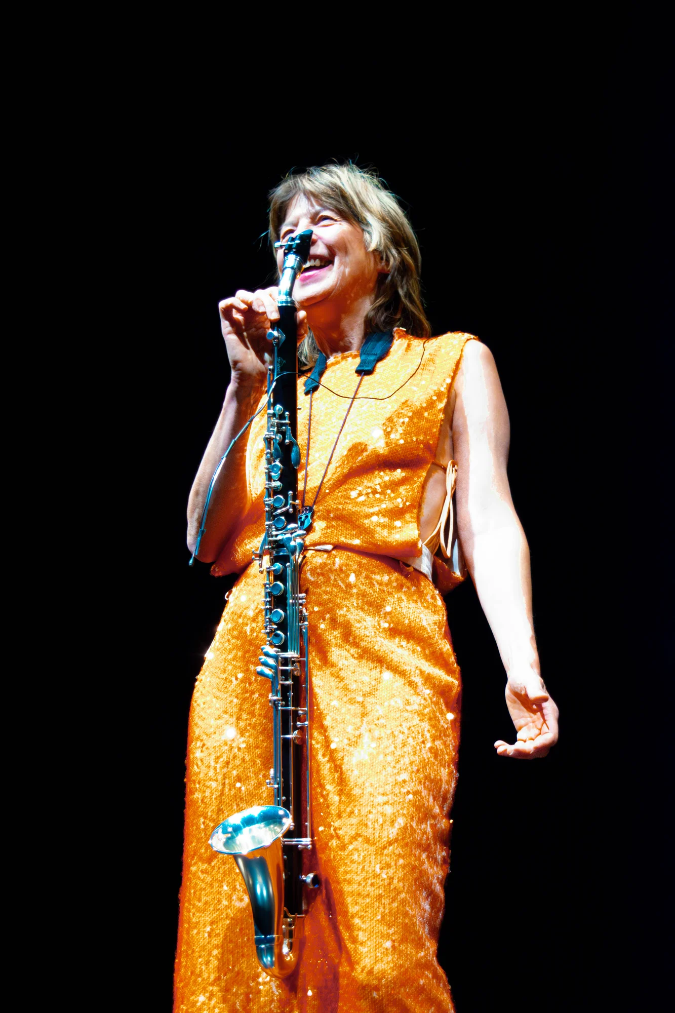 A smile during the UVERSA performance